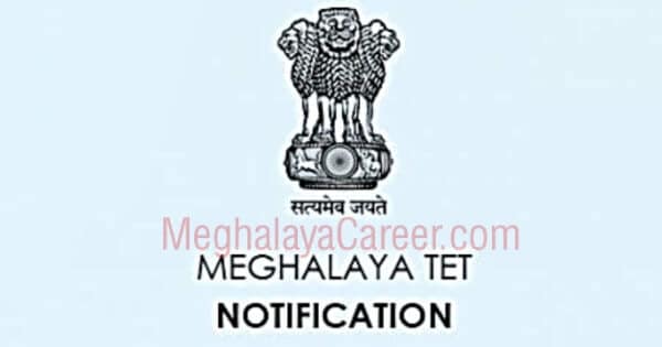 Meghalaya Tet 2021 Notification Official