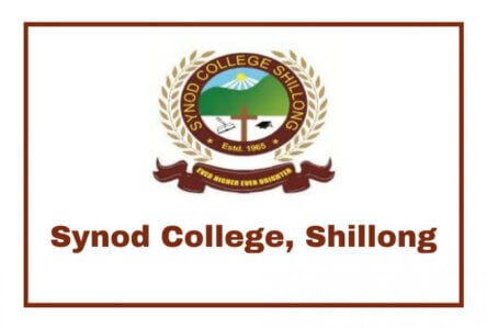 Synod College Shillong Recruitment