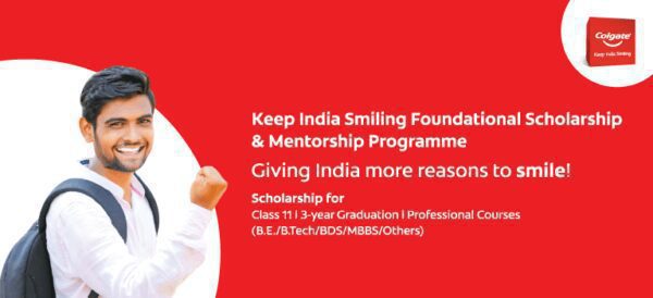 Colgate Keep India Smiling Foundational Scholarship &Amp; Mentorship Programme