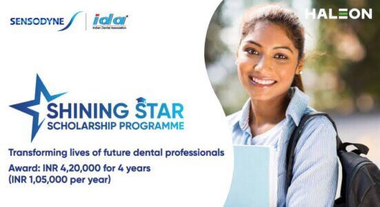 Sensodyne Scholarship 2022: Sensodyne Ida Shining Star Scholarship Programme Sensodyne Scholarship 2022 For Bds Students