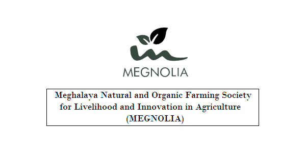 Lush Meghalaya natural landscape with green fields and mountains, promoting career opportunities in agriculture and organic farming in Meghalaya.